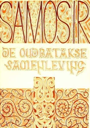 samosir de oudbatakse samenleving Kindle Editon