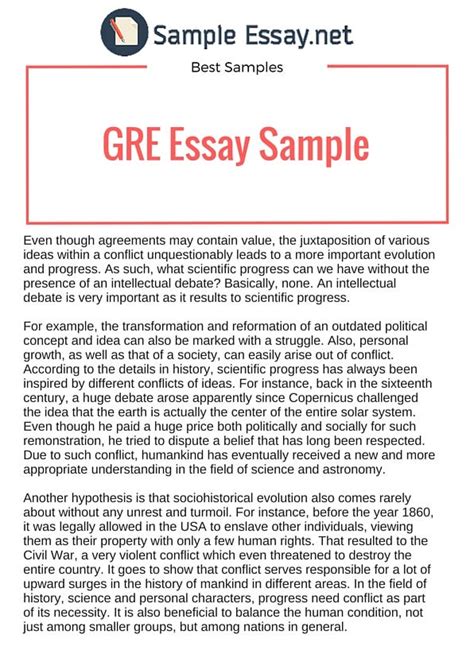 sample argument essays for gre Epub