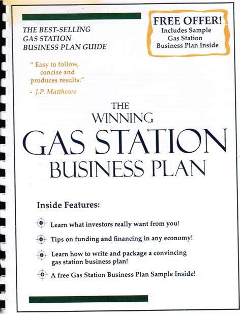 sample business plan for a gas station Epub