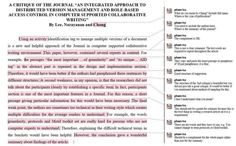 sample comments for student papers PDF