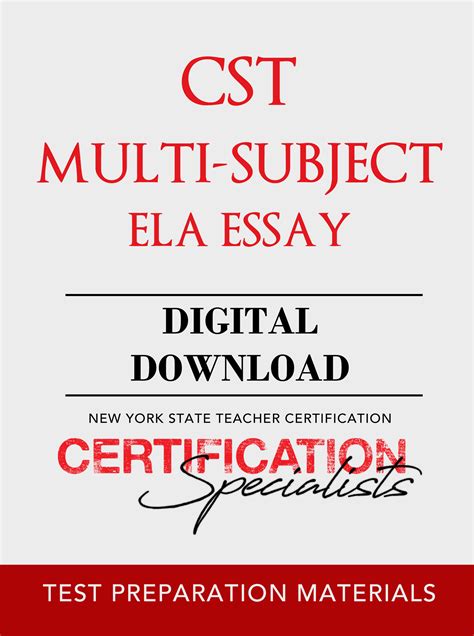 sample cst multi subject essay PDF