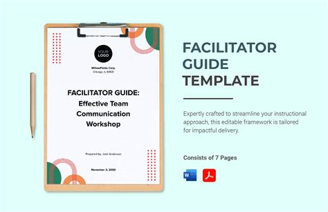 sample facilitator guide formats Doc