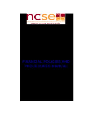 sample financial procedures manual safe wise Reader