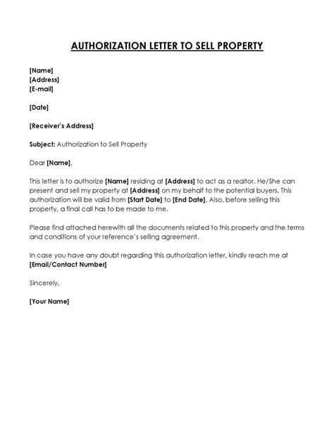 sample letter to sell property Ebook Reader