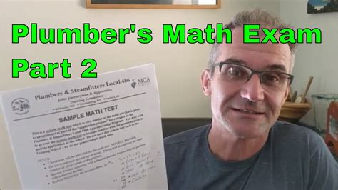 sample math test plumber and steamfitters Doc