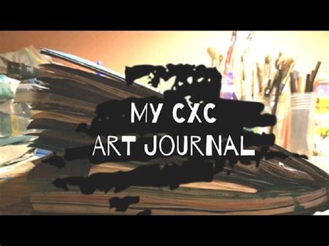 sample of cxc art journal Kindle Editon