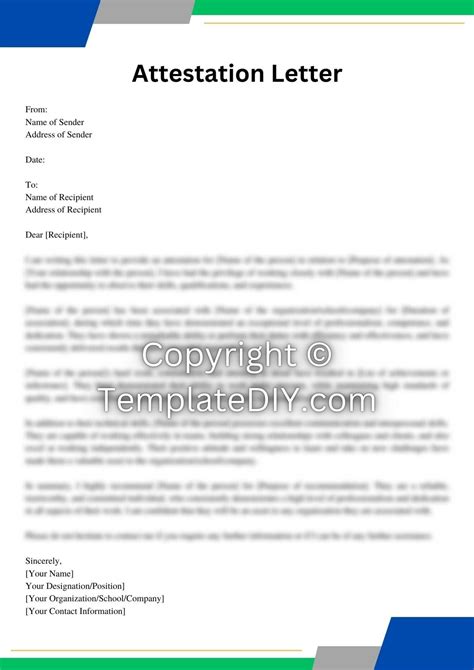 sample of letter of attestation of good behaviour Epub