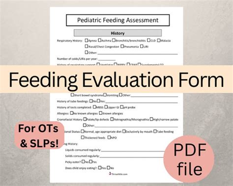 sample pediatric occupational therapy feeding evaluation reports Reader