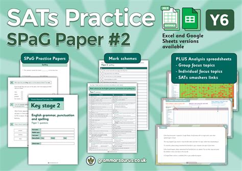 sample spag papers for sats Reader
