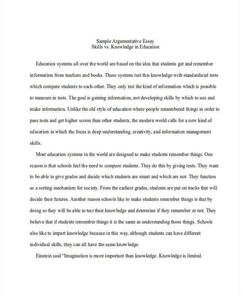 sample student argument essay PDF