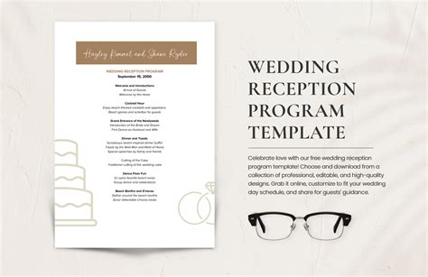 sample wedding reception program guide pdf Kindle Editon