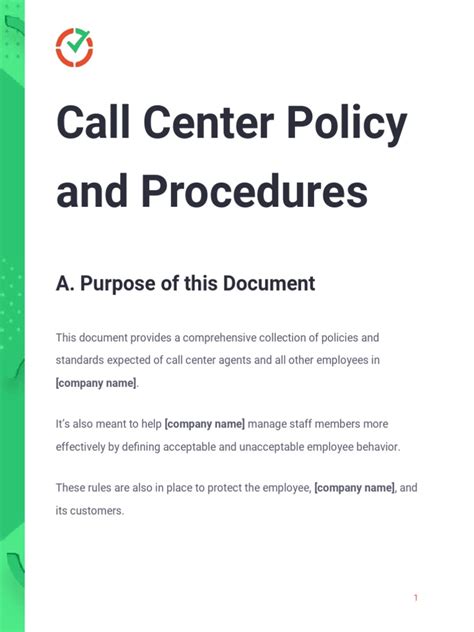 sample-call-center-policies-and-procedure-manual Ebook PDF