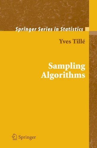 sampling algorithms springer series in statistics PDF