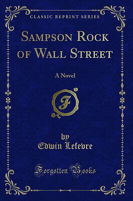 sampson rock of wall street a novel classic reprint Kindle Editon