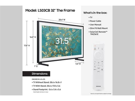 samsung 32 inch tv specs Epub