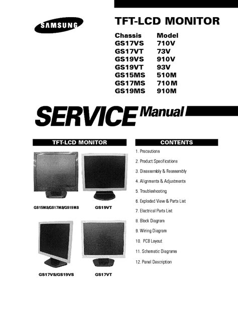 samsung 93v monitors owners manual Epub