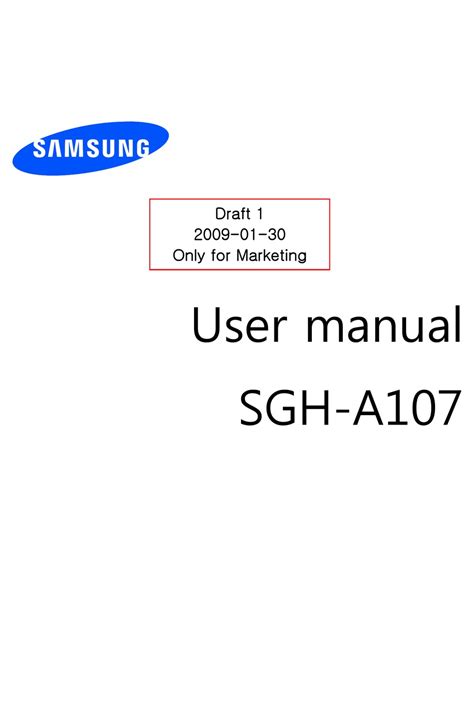 samsung a107 manual Reader