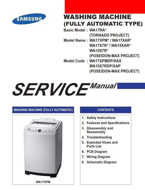 samsung automatic washing machine manual Epub