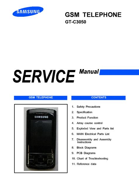 samsung c3050 service manual Doc