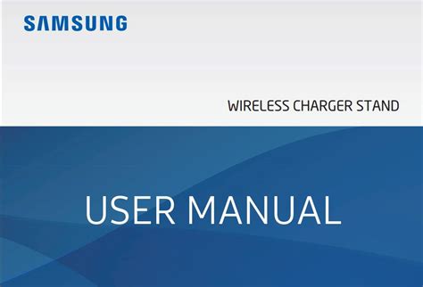 samsung charge operating manual Reader