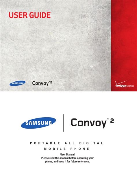 samsung convoy 2 manual PDF