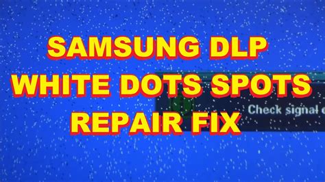 samsung dlp color problem Reader