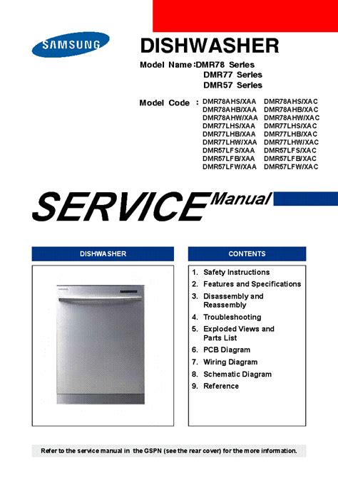 samsung dmr77lhs dishwashers owners manual Kindle Editon