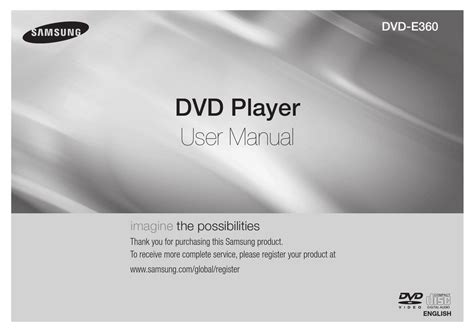 samsung dvd e360 dvd players owners manual Epub