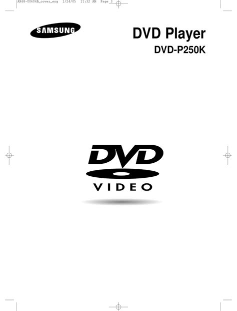 samsung dvd p250k dvd players owners manual Epub