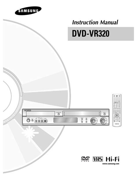 samsung dvd vr320 manual Reader