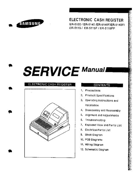 samsung er 5100 5115 5140 series service manual user guide Kindle Editon