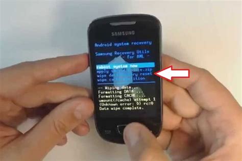 samsung galaxy mini reset button Doc