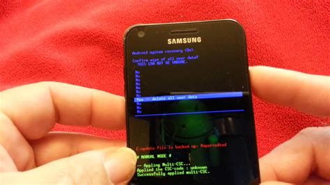 samsung galaxy s2 factory reset recovery PDF