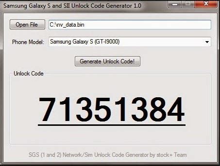 samsung galaxy s2 unlock code generator Kindle Editon