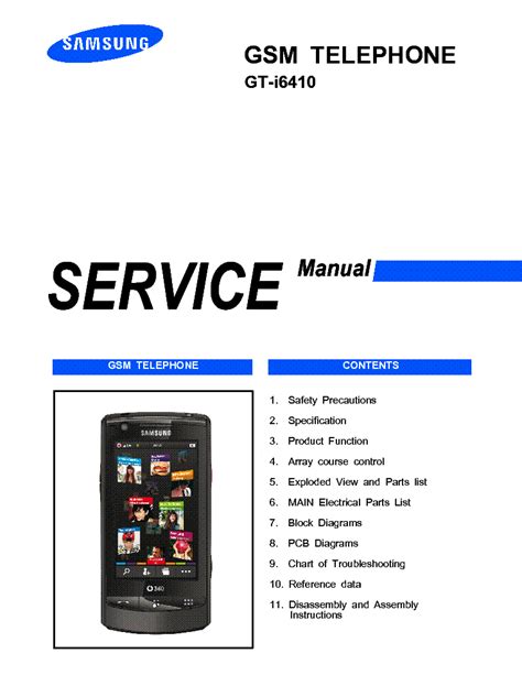 samsung gt i6410 cell phones owners manual Doc