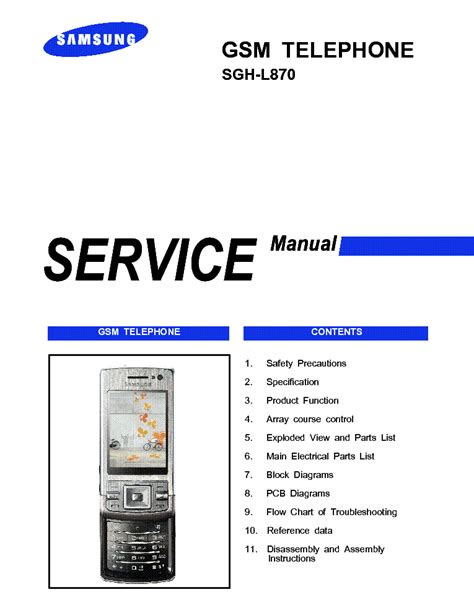 samsung guide l870 user manual english Kindle Editon