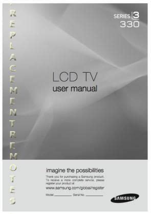 samsung hlr4667wax xaa service manual Reader