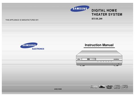 samsung ht dl200 instruction manual PDF