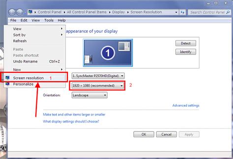 samsung lcd monitor resolution problem Doc