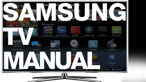 samsung led smart tv user manual Kindle Editon