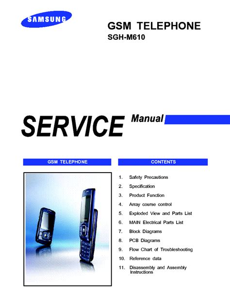 samsung m610 cell phone manual Epub