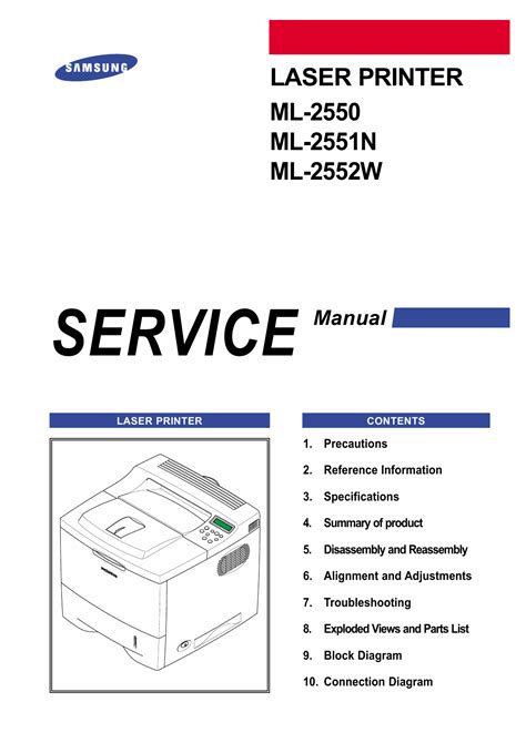 samsung ml 2551n printers owners manual Doc