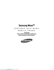 samsung muse user guide Kindle Editon