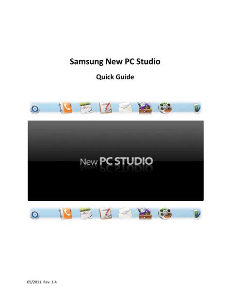 samsung new pc studio user guide pdf pdf Doc