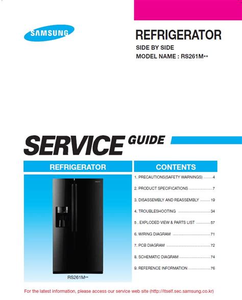 samsung refrigerator manual rs261mdwp Doc