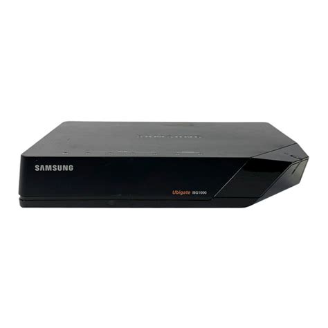 samsung router ibg1000 manual PDF