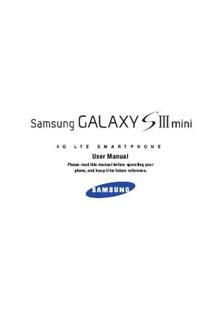 samsung s3 mini instruction manual PDF