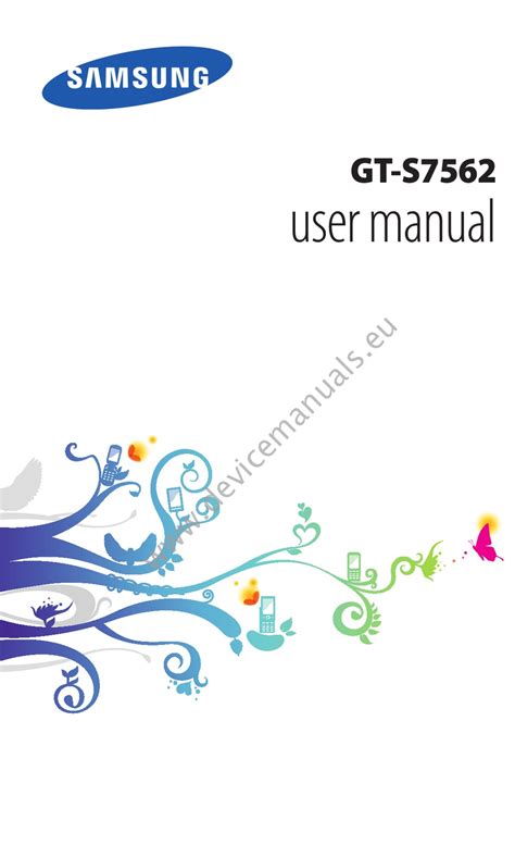 samsung s7562 user manual Kindle Editon