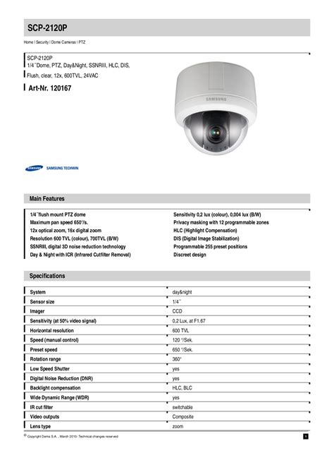 samsung scp 2120 security cameras owners manual Reader