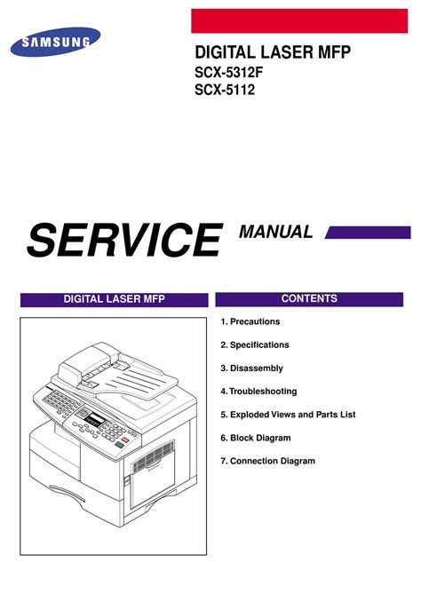 samsung scx 5312f multifunction printers accessory owners manual Reader